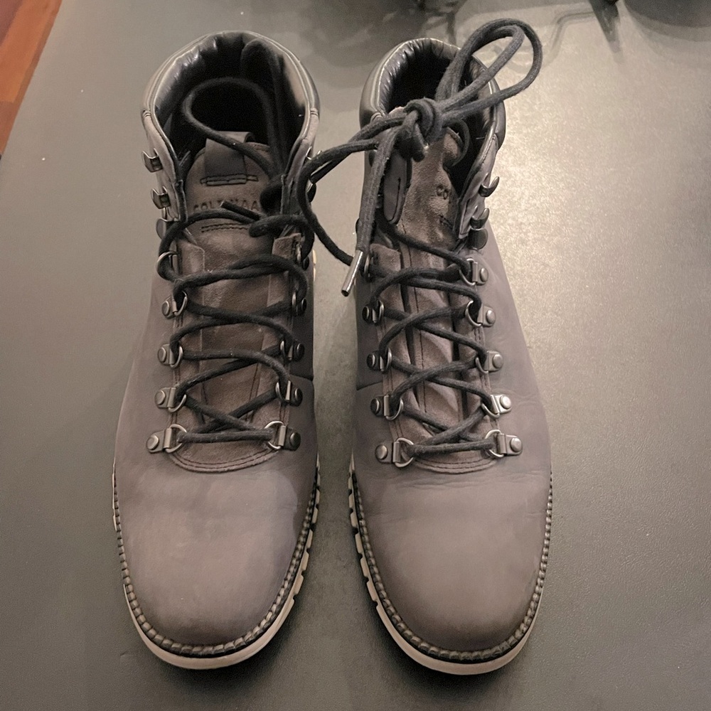 Nice boots, worn twice. Cole Haan, Zero-grand soles.